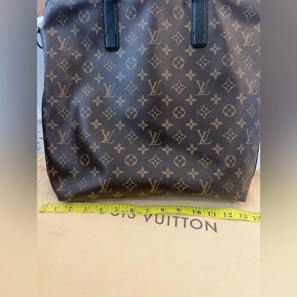 Louis Vuitton Brown Monogram Macassar Kitan Silver Tone Hardware bag - Picture 7 of 14